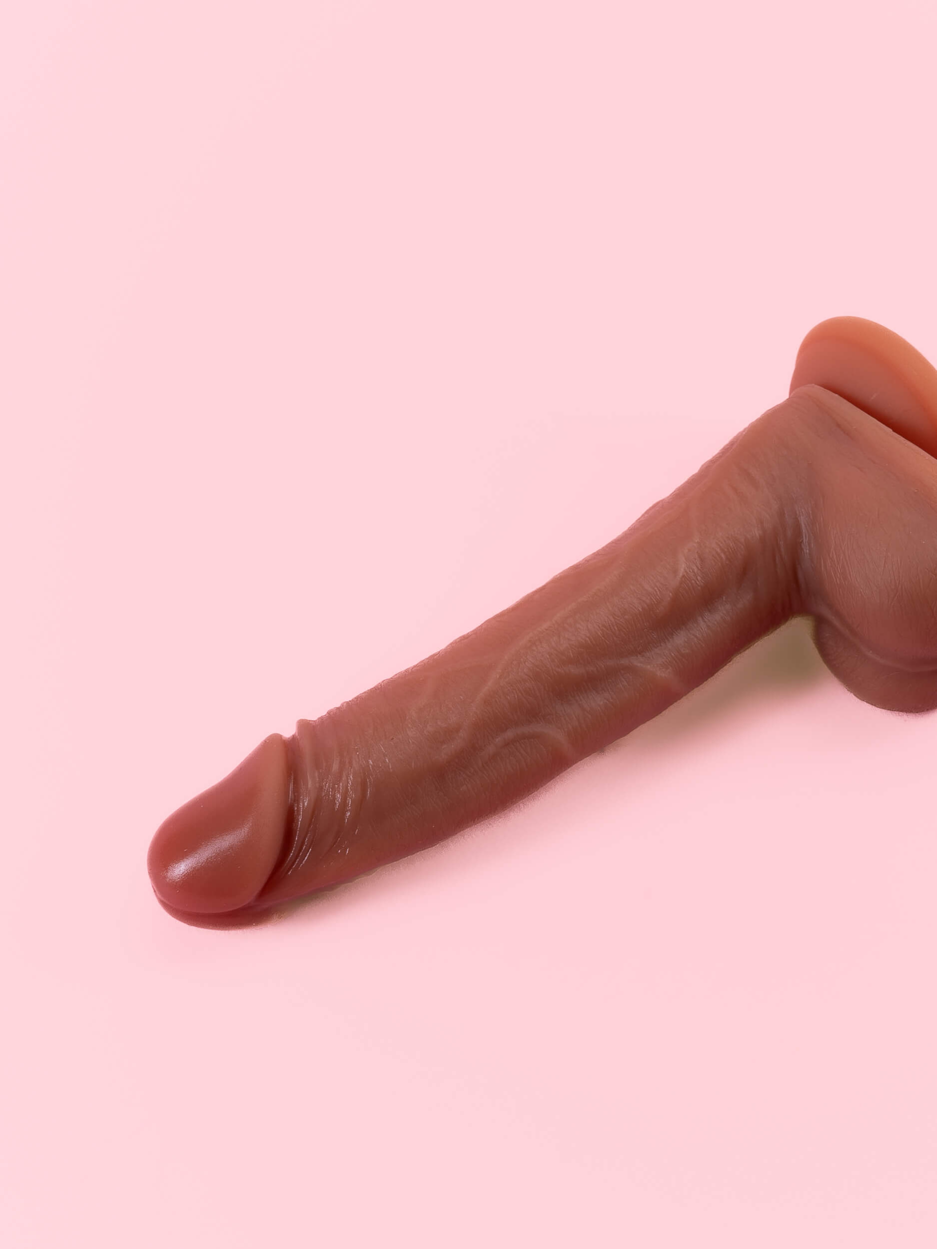 Ian - Dildo Vibrator Telescopic cu Telecomandă 22 cm image 3