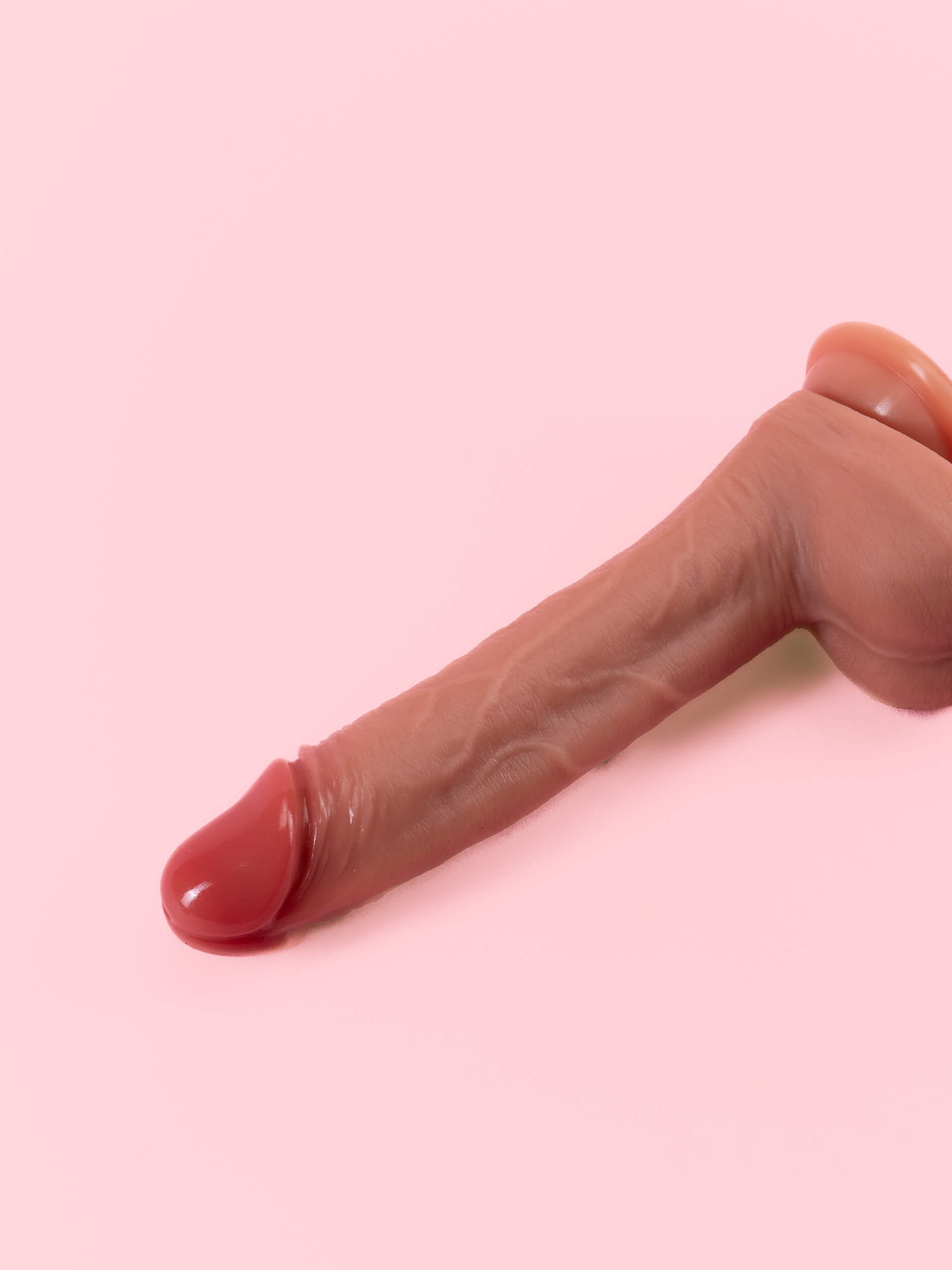 Roman - Dildo 3în1 cu Vibrații, Telescopic și Încălzire 22 cm image 3