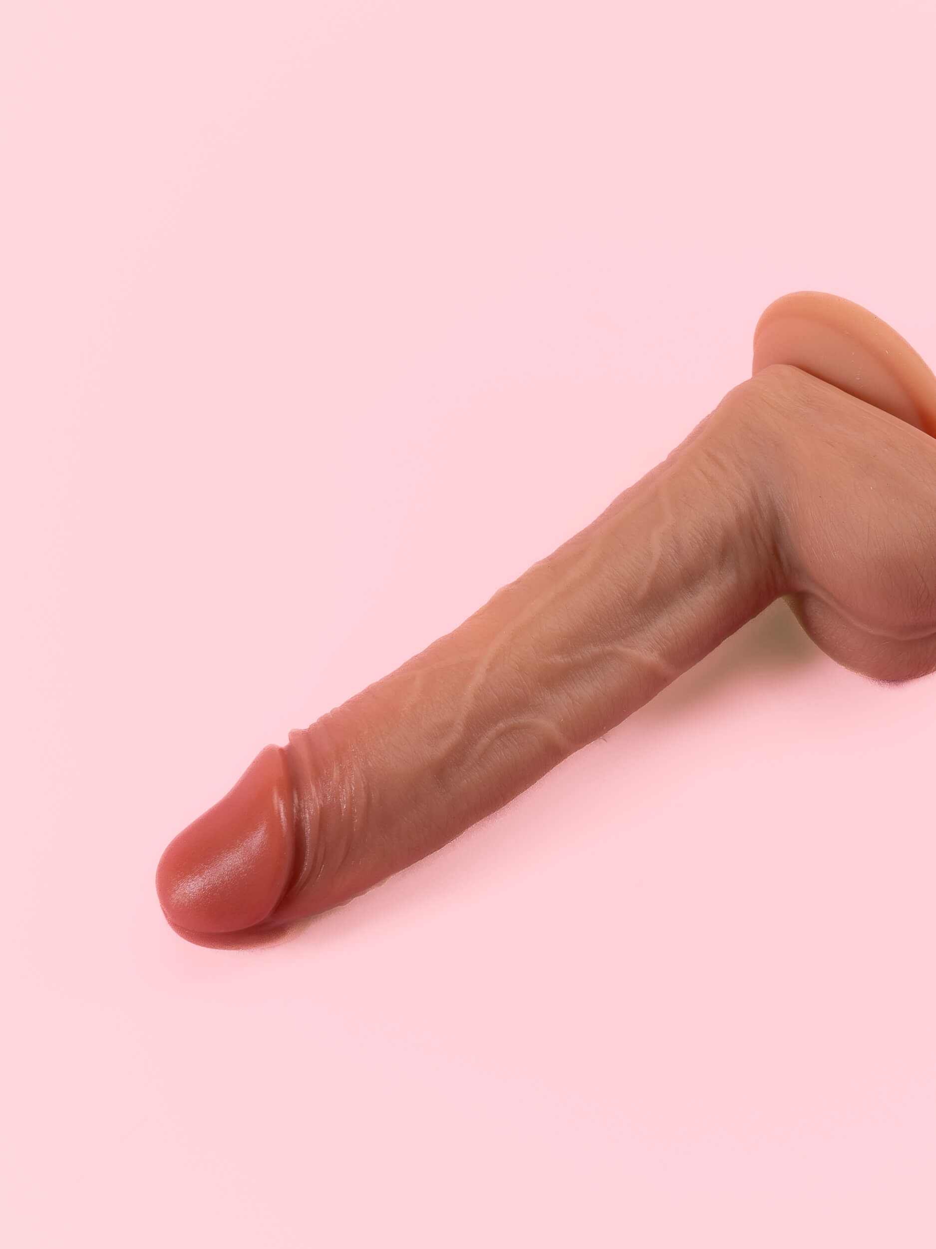 Angel - Dildo Vibrator cu Bile Rotative 22 cm image 3