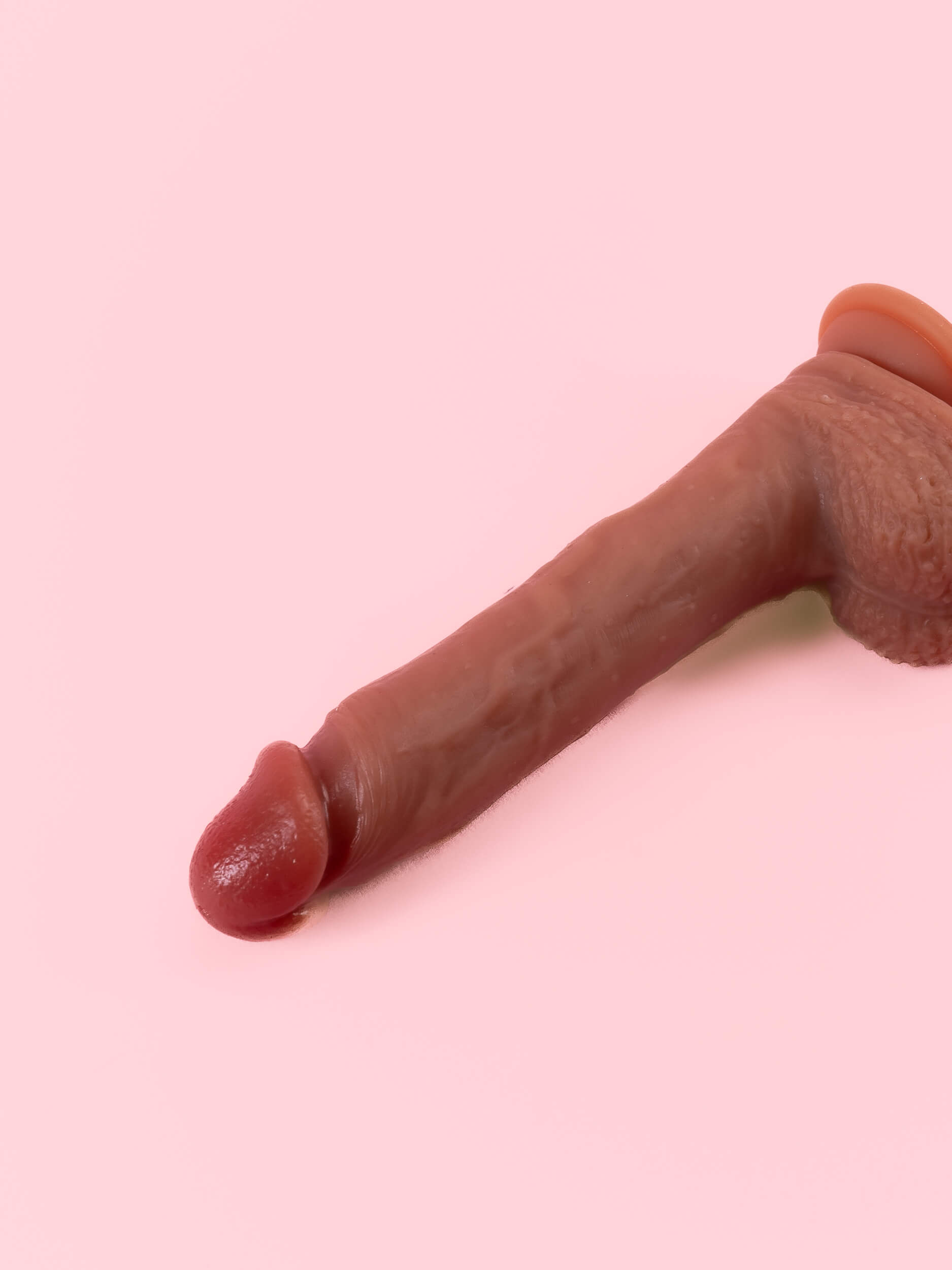 Frank - Dildo Vibrator Telescopic cu Încălzire 22 cm image 3