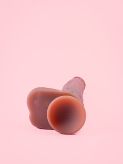 Dominic - Dildo Vibrator Realist cu Incalzire 23 cm image 4