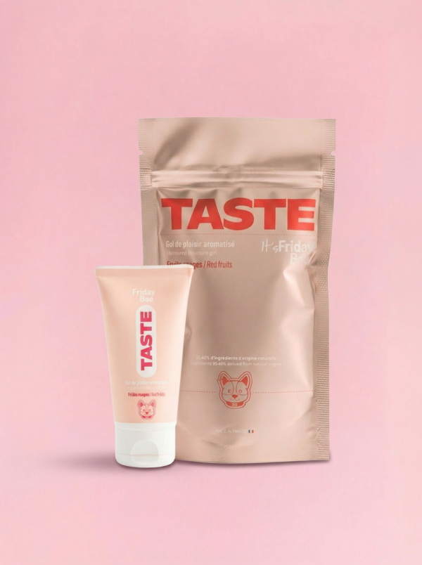 Satisfyer Taste - Gel Intim cu Aromă Fructe Roșii 50ml