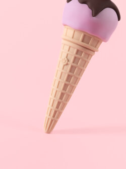 Elsa - Ice Cream Vibrator Discret și Jucăuș image 4