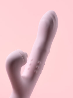 Melody - Vibrator Rabbit Multi-Funcțional cu Mișcări Triple image 4