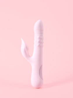 Eileen - Vibrator Dublu Telescopic cu Bile Rotative image 1