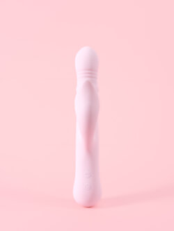 Eileen - Vibrator Dublu Telescopic cu Bile Rotative image 2