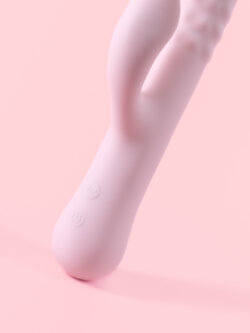 Eileen - Vibrator Dublu Telescopic cu Bile Rotative image 4