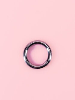 Inel Penis din Metal Argintiu - 3 Mărimi thumbnail image 