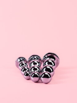 Dop Anal cu Bile din Metal - 3 Mărimi image 7