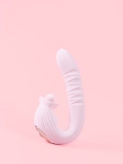 Tiffany - Vibrator 3-în-1 cu Penetrare, Rotire și Stimulare Clitoridiană image 1